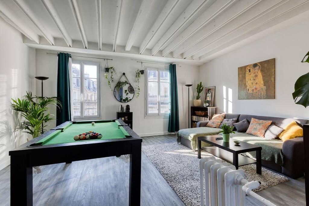 Nice Flat With Billard And View Paris Eksteriør billede